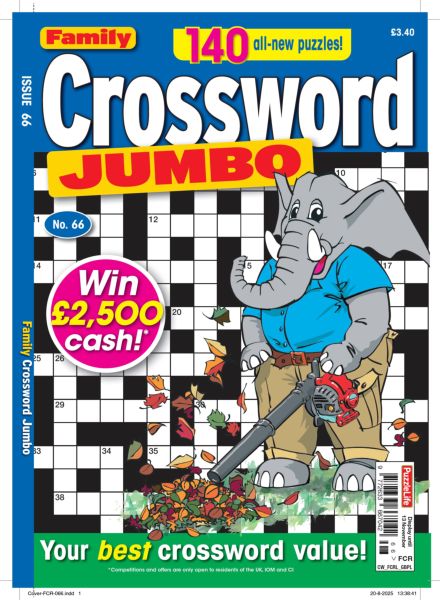 Family Crossword Jumbo – October 2025