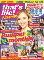 That’s Life Monthly – November 2025