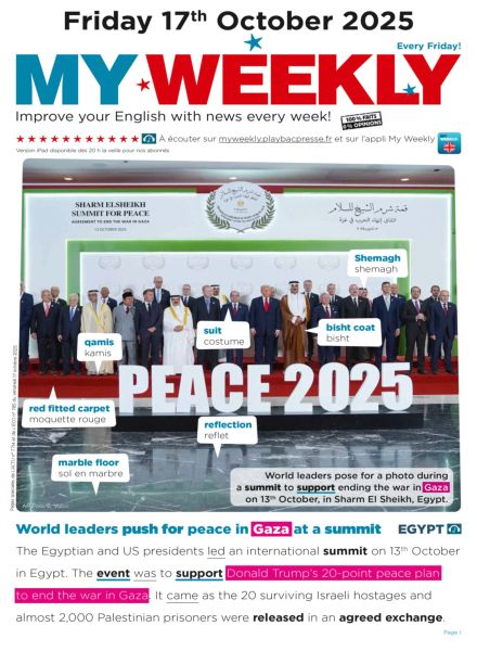 My Weekly fr – 17 Octobre 2025