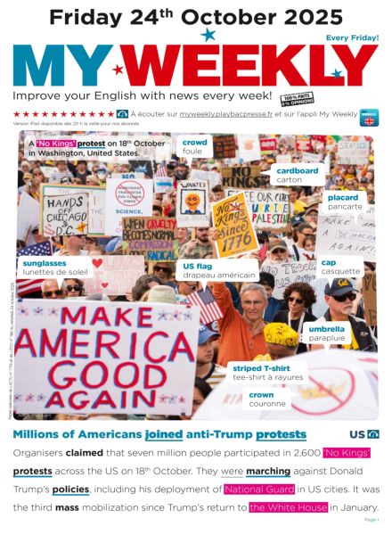 My Weekly fr – 24 Octobre 2025