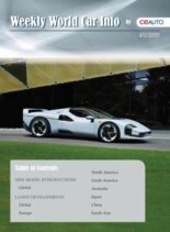 Weekly World Car Info – 25 October 2025