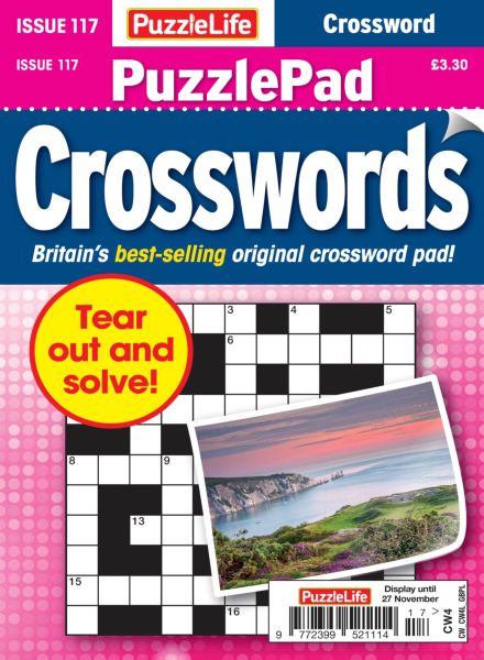 PuzzleLife PuzzlePad Crosswords – Issue 117 2025