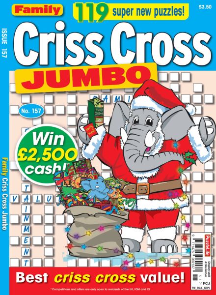 Family Criss Cross Jumbo – November 2025