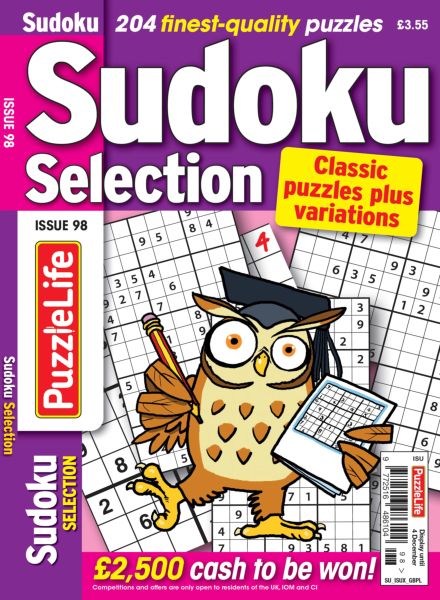 Sudoku Selection – November 2025