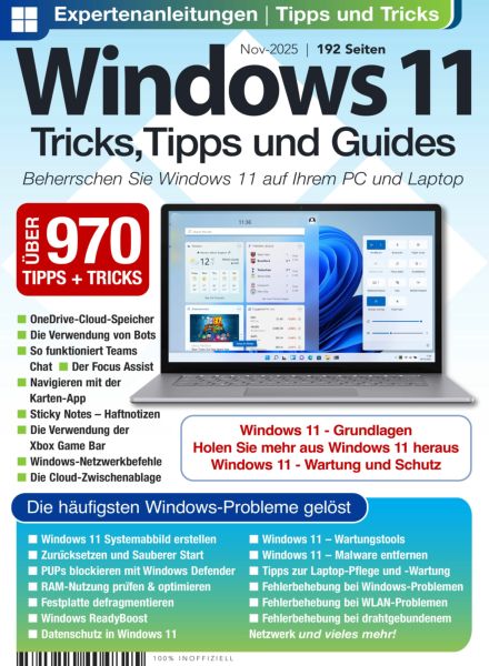 Windows 11 Tricks Tipps und Guides – November 2025