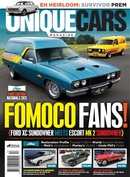 Unique Cars Australia – December 2025