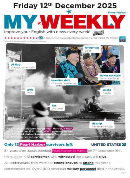 My Weekly fr – 12 Decembre 2025