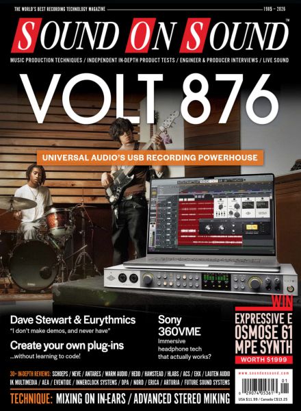 Sound On Sound USA – January 2026