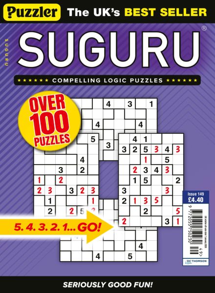 Puzzler Suguru – Issue 149 2025