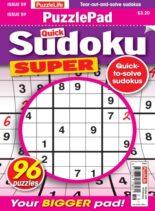PuzzleLife PuzzlePad Sudoku Super – January 2026