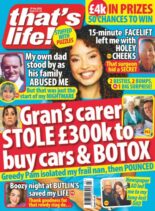 that’s life! UK – 22 January 2026