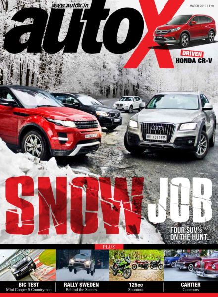 autoX – March 2013