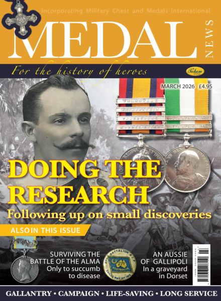 Medal News – March 2026