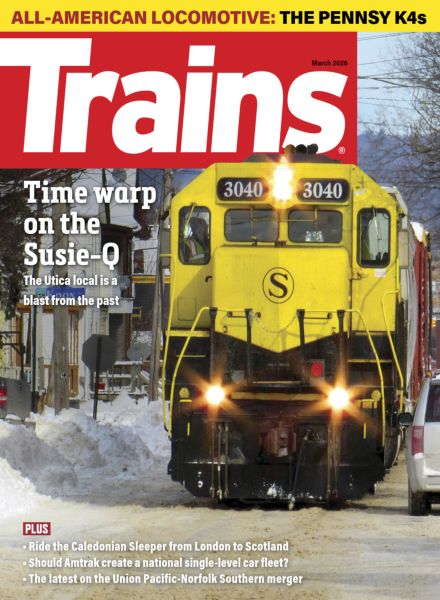 Trains – March 2026