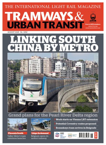 Tramways & Urban Transit – August 2025