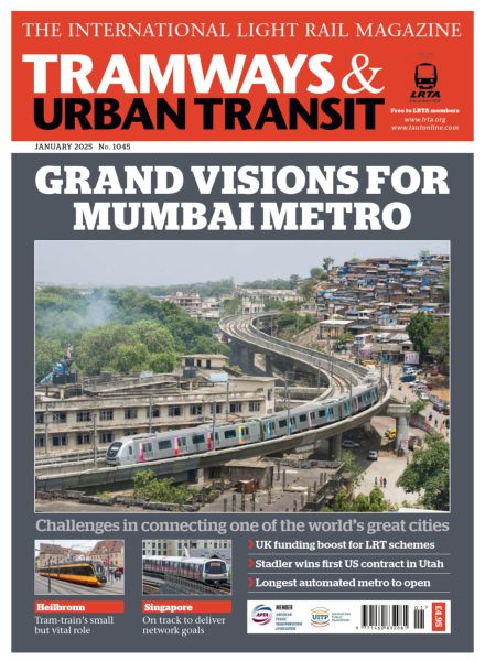 Tramways & Urban Transit – January 2025