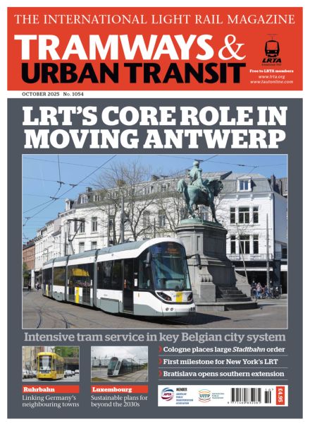 Tramways & Urban Transit – October 2025
