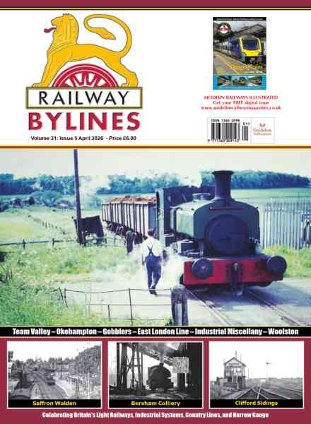Railway Bylines – April 2026
