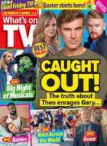 What’s on TV – 28 March 2026