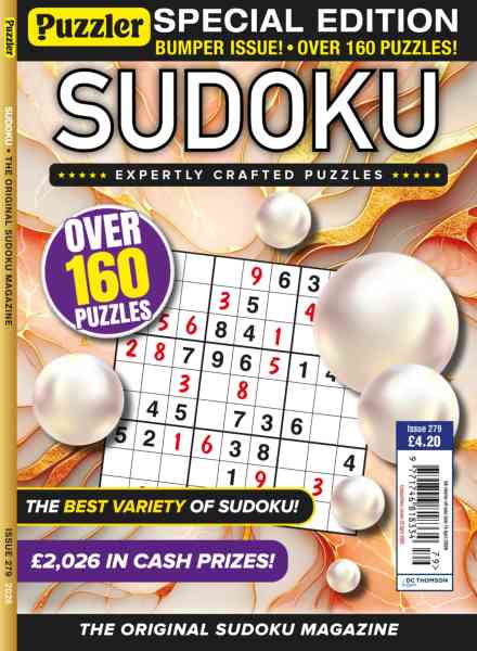 Puzzler Sudoku – Issue 279 2026