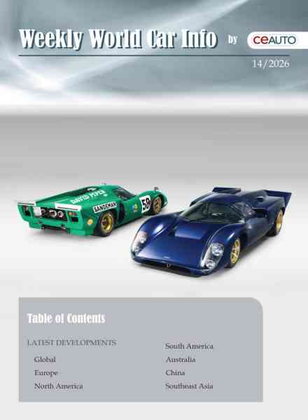 Weekly World Car Info – 4 April 2026