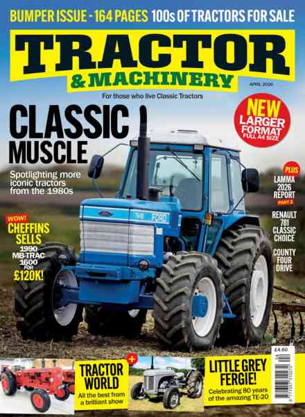 Tractor & Machinery – April 2026