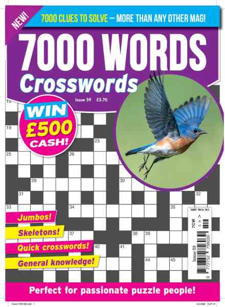 7000 Words Crosswords – April 2026