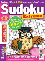 PuzzleLife Sudoku Extreme – April 2026