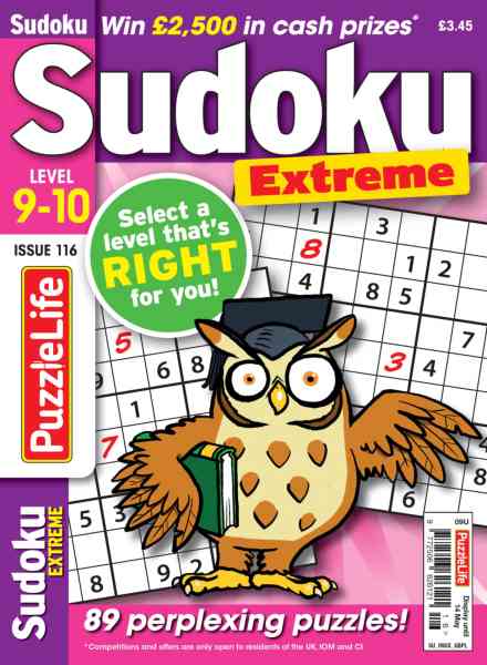 PuzzleLife Sudoku Extreme – April 2026