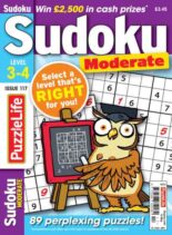PuzzleLife Sudoku Moderate – April 2026