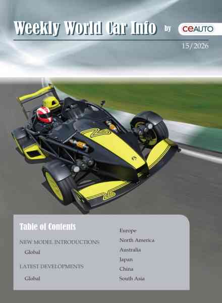 Weekly World Car Info – 11 April 2026