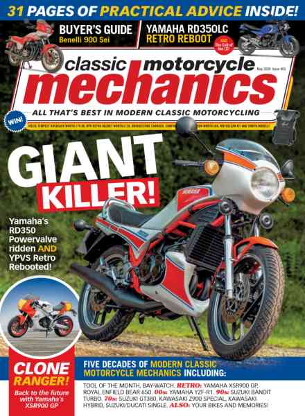 Classic Motorcycle Mechanics – May 2026