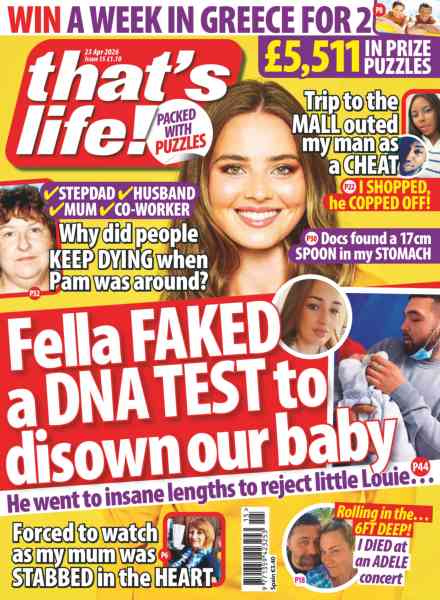 that’s life! UK – 16 April 2026