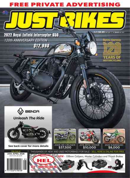 Just Bikes – April 2026
