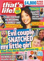 that’s life! UK – 23 April 2026