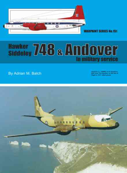 Warpaint Series – Hawker Siddeley 748 & Andover in Military Service – May 2026