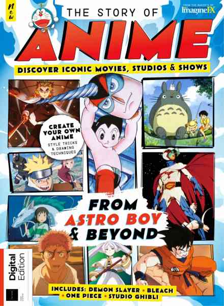 ImagineFX Presents – The Story of Anime – 1st Edition – May 2026