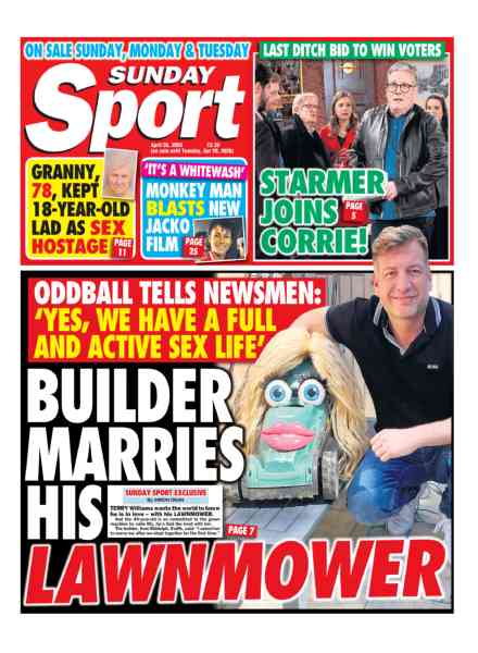 Sunday Sport – 25 April 2026
