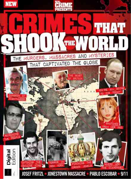 Real Crime Bookazine – Crimes That Shook The World – 1st Edition – May 2026