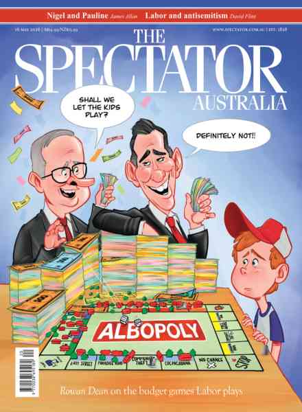 The Spectator Australia – 16 May 2026