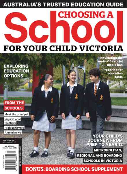 Choosing a School for Your Child VIC – Issue 37 2026