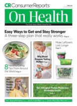 Consumer Reports on Health – April 2020