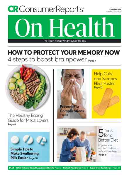 Consumer Reports on Health – February 2020