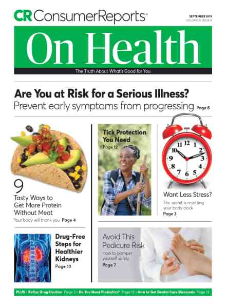 Consumer Reports on Health – September 2019