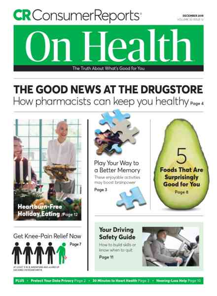 Consumer Reports on Health – December 2018