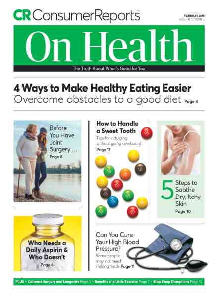 Consumer Reports on Health – February 2018