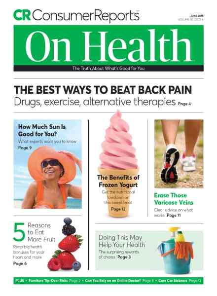 Consumer Reports on Health – June 2018