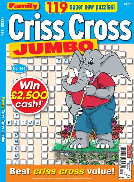 Family Criss Cross Jumbo – May 2026