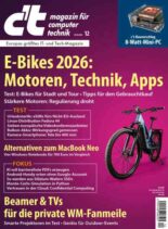 c’t Magazin Fur Computertechnik – 29 Mai 2026