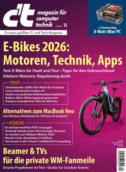 c’t Magazin Fur Computertechnik – 29 Mai 2026